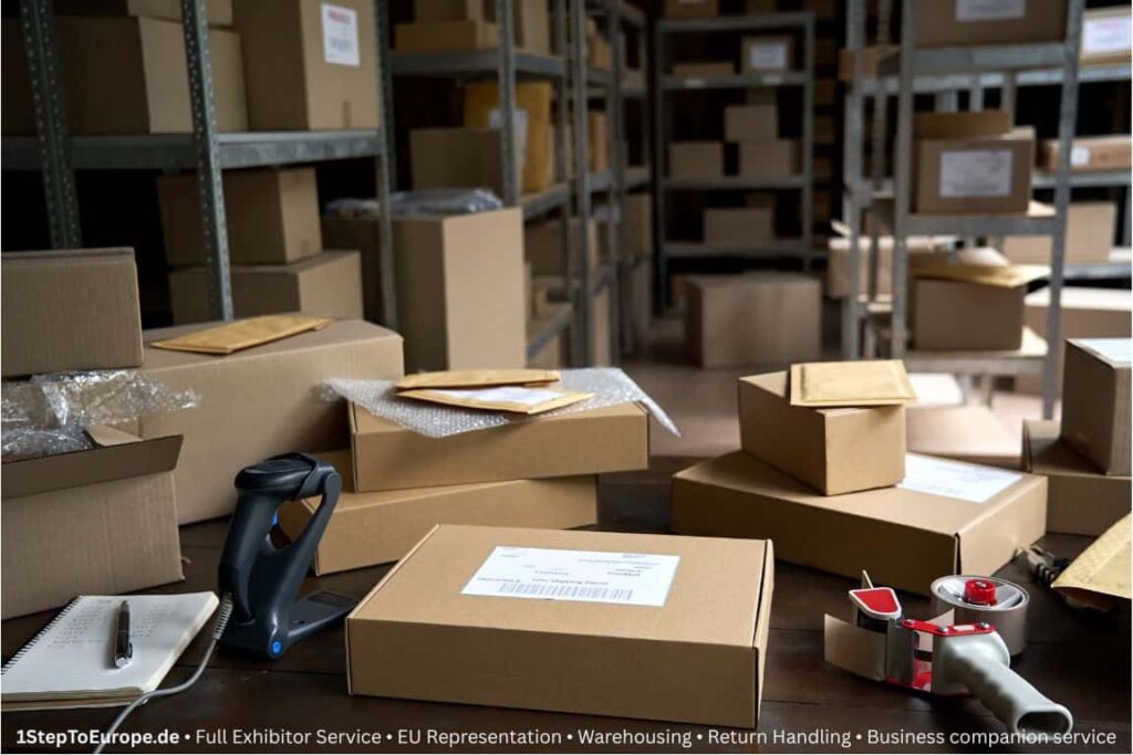 Repacked products with new barcodes and promotional inserts