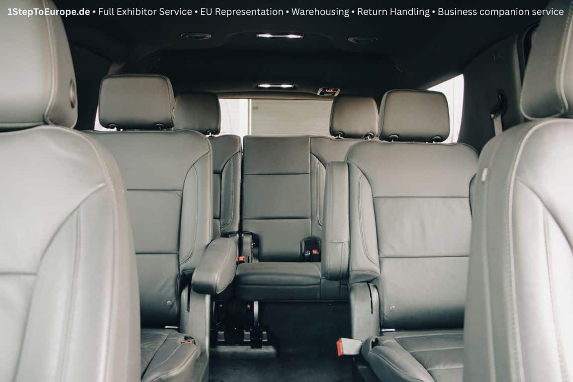 SUV interior - 8 seats