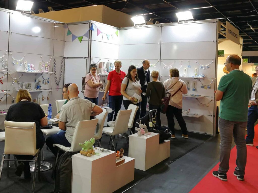 Well-Attended Exhibition Stand
